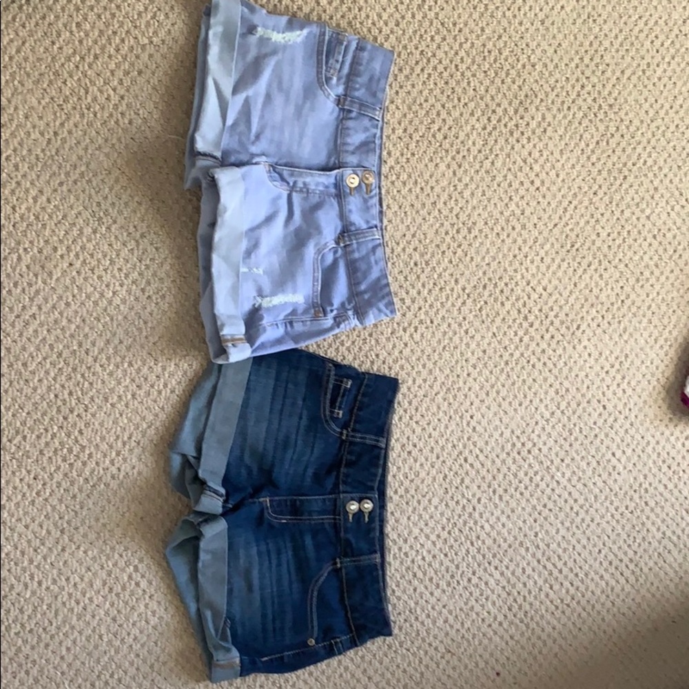 Bundle of two Jean shorts